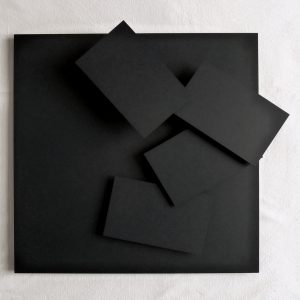 Vera Molnar 4 rectangles à la régle d´or 2004 Metall